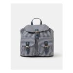 Stripe Print Backpack