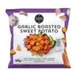 Strong Roots Sweet Potato Garlic Chunks 500g