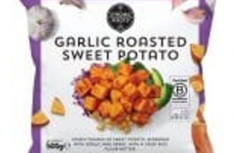 Strong Roots Sweet Potato Garlic Chunks 500g