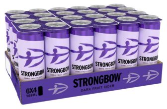 Strongbow Dark Fruit Cider – Case of 24 x 568ml