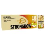 Strongbow Original Apple Cider Can 4.5% ABV 18x440ml