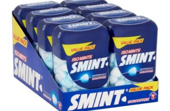 Sugar Free Mints, Peppermint Flavour- 8 X 150 XL Bottles
