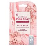 Superdrug Face Masks (15 Options Inc Pink Clay / Cooling Cucumber / Birthday Cake / Charcoal Peel Off / Turmeric / Destress Mud) Free C&C