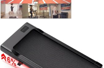 Superun Walking Pad Raceable 6% Incline 2.5HP Under Desk Treadmill 136KG Capacity 6/ 12KM/H Foldable Treadmill with HIIT & MIIT Programs APP Control Walking Machine UK Stock Fast Door to Door Delivery