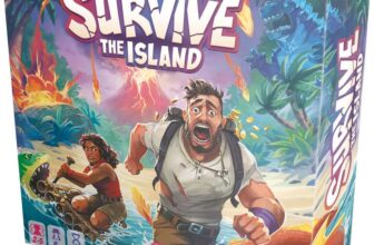 Survive The Island The Iconic Survival Board Game, Ages 8 , 2-5 Players (Prime Day Deal)