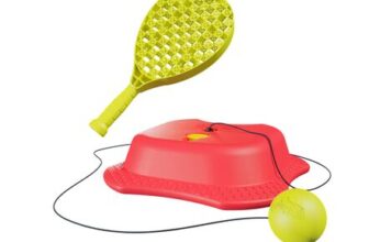 Swingball Reflex Tennis Trainer, Multicolour, Outdoor Garden Games, 6
