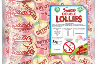 Swizzels Double Lollies, 3 Kg, Pack of 1