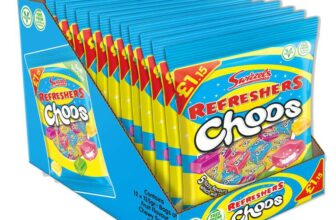 Swizzels Refreshers Choos, Individually Wrapped Sweets, 12x115G (£6.75 / £6.38 on S&S)