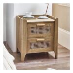 Sydney 2 Drawer Bedside Table