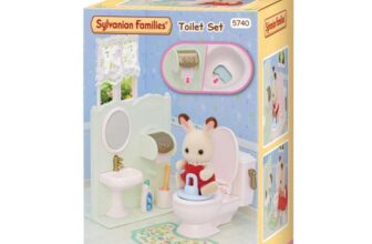 Sylvanian Families – 5740 Toilet Set – Dollhouse Playsets