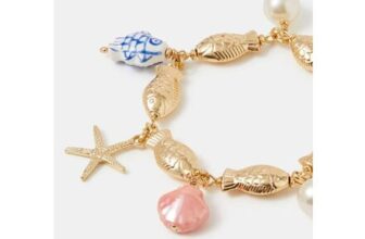 T-Bar Fish Charm Bracelet