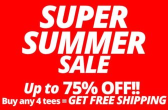 T-Shirts Sale – Prices Starting at £4