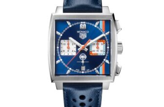 TAG HEUER Monaco Gulf Special Edition Chronograph Automatic Watch CBL2115.FC6494
