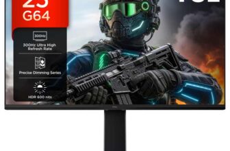 TCL 25G64 25 QD-Mini-LED Monitor, Full HD resolution, 300Hz, Fast-IPS panel, HDR 600 nits, 1ms GTG response time – Prime Price