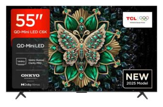 TCL 55 QD-Mini LED C6K-UK 4K Smart TV 2025 55C6K-UK
