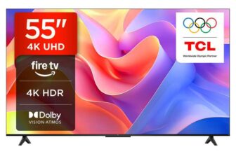 TCL 55PF650K 55-inch 4K Ultra HD, HDR TV, Smart LED Fire TV