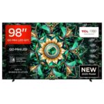 TCL 98Q7C-UK 2025 98 Premium 4K QD-Mini LED UHD Smart TV BLACK
