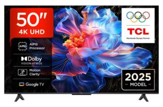 TCL V6C 50 4K Ultra HD Smart Google TV 2025 – 50V6C-UK (Prime Exclusive)