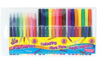 THE ART BOXArtBox Fibre/Brush/Magic Marker (Pack of 24) 1092