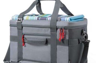 TOURIT Cooler Bag 40-Can Insulated Soft, Large, Collapsible, 32L Grey or Black. Sold by Jierhan Uk FBA