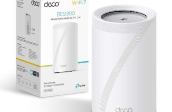 TP-Link Deco BE65 WiFi 7 Mesh Router (BE9300, 42.5G Ports) £149.99 Amazon (was £214.99)