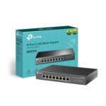 TP-Link TL-SG108-M2 8-Port 2.5Gbps Desktop Switch, Plug-and-Play, Silent, Metal Case