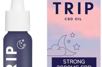 TRIP CBD Oil 3000mg (High Strength), Dream Drops, Vegan, 100% Natural, Flavoured CBD Oil Blended with MCT Coconut Oil – 30ML
