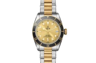 TUDOR Black Bay Steel & Gold 41mm Automatic Mens Watch
