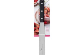 Tala Large Stainless Steel Palette Knife, Multi-use Kitchen Spatula with Flat Edge
