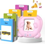 Talking Flash Cards Toddler Toys For 2-6 Year Old Girls & Boys – Educational Gifts, Speech Therapy, Preschool Learning Resources, Montessori Interactive Toys – 224 Words For Kids Age 2
