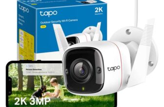 Tapo TC65 2K Security Camera Outdoor Wireless & Wired, Advanced Night Vision, Two-Way Talk, IP66 Weatherproof – Prime Price