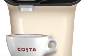 Tassimo by Bosch My Way 2 TAS6507GB Coffee Machine, 1500 Watt, 1.3 Litre – Cream