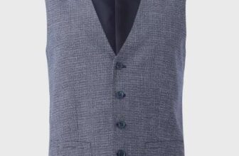 Taylor & Wright Burford Blue Waistcoat