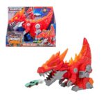 Teamsterz Robo Wreckers Mega Beast Playset with Lights & Sounds Die Cart Car