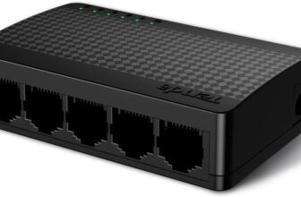 Tenda Gigabit Ethernet Switch 5 Port Network Switch Ethernet Splitter Hub – Prime Day Deal