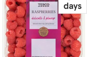 Tesco Raspberries 250G – clubcard price