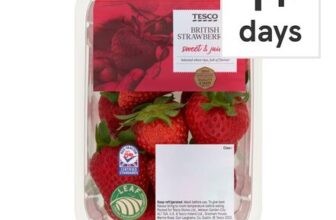 Tesco Strawberries 400G