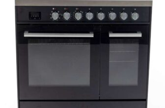 Tesla 90cm Electric Range Cooker – Black 5 Year Warranty