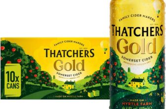 Thatchers Gold – 10 x 440ml Cans, Smooth, Medium-Dry Apple Cider – (£8.55 S&S)