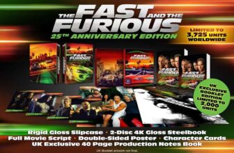The Fast and the Furious 25th Anniversary Ultimate Collectors Edition – 4k Ultra HD Blu Ray – With code