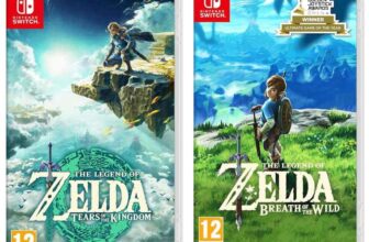 The Legend of Zelda: Breath of the Wild & Tears of the Kingdom (Nintendo Switch Game)
