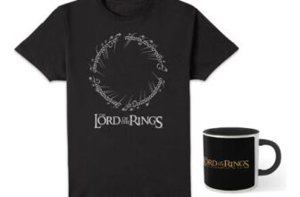 The Lord of the Rings T-Shirt and Mug Bundle – Free Delivery over £10