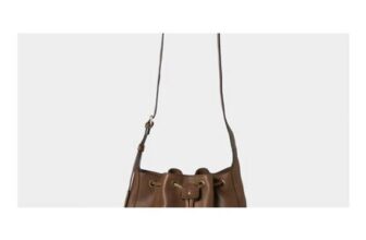 The Monterrey Leather Bucket Bag in Tan