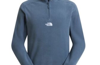 The North Face Blue Glacier 1/4 Zip Mens Fleece – Sizes XS – XXL – £26 Free Next Day Delivery via App w/Code (New Accounts)
