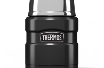 Thermos Stainless King Food Flask, 470ml, Gun Metal