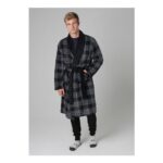 Tokyo Laundry Black Plush Dressing Gown