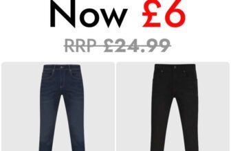 Tokyo Laundry Mens Slim Fit Jeans (2 Colours / Waist 32-42) – Free Delivery Over £10 With Code