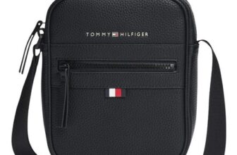 Tommy Hilfiger Mens Essential PU Mini Reporter Bag
