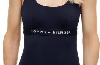 Tommy Hilfiger Womens Cut Out Swimsuit