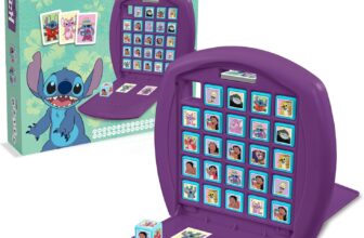 Top Trumps Stitch Match Play with your favourite characters including Stitch, Pleakley and David travel board game gift and toy for Boys and Girls Aged 4 plus
